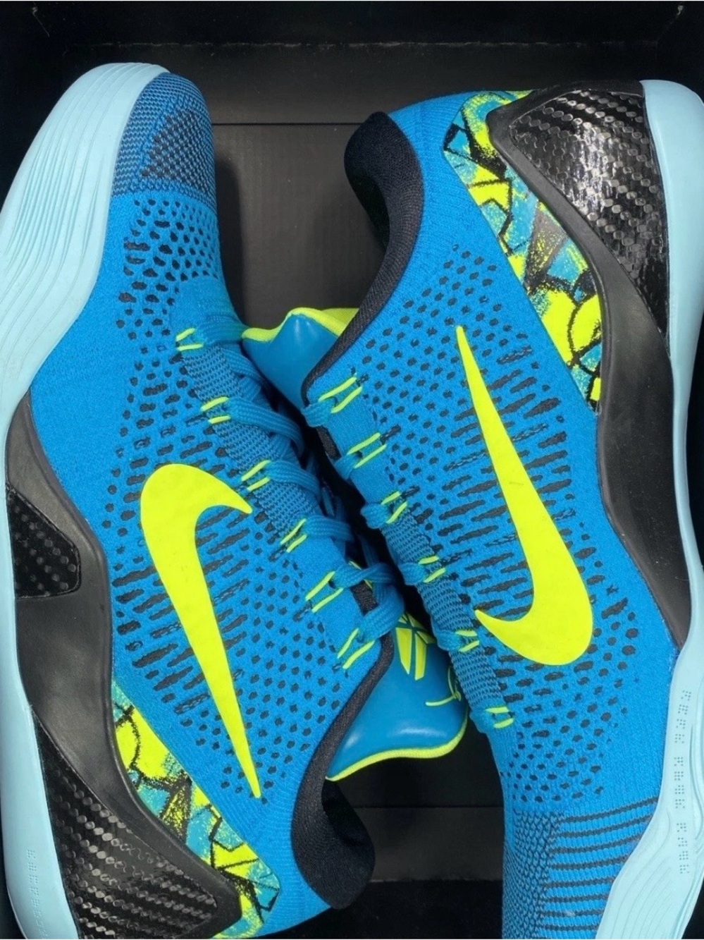 Nike Kobe IX Elite Low Protro Neo Turq Volt (IO3673 400) Men's Size 11